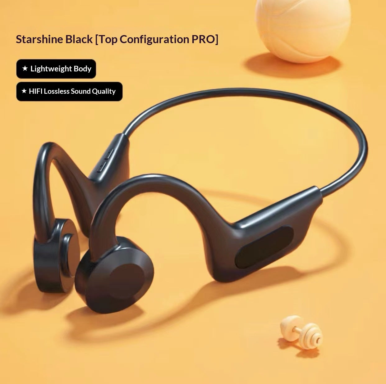 Over-ear Non-in-ear Running AI Translation Wireless Bluetooth Earphones