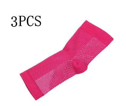 Anti-Fatigue Compression Foot Sleeves for Men & Women – Ankle Support Socks