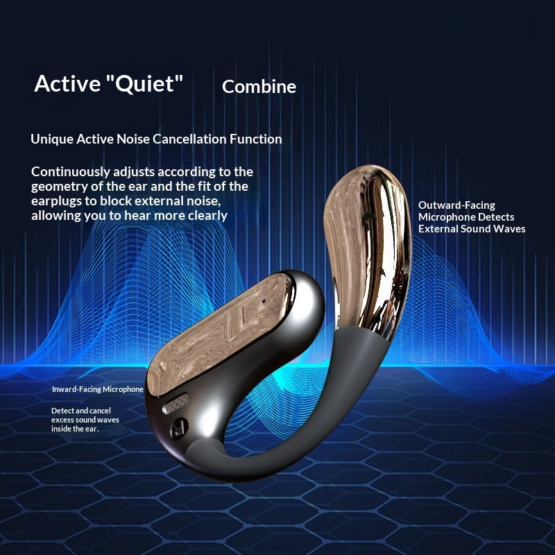 Over-ear Non-in-ear Running AI Translation Wireless Bluetooth Earphones