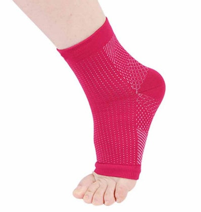 Anti-Fatigue Compression Foot Sleeves for Men & Women – Ankle Support Socks