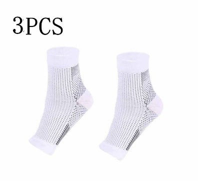 Anti-Fatigue Compression Foot Sleeves for Men & Women – Ankle Support Socks