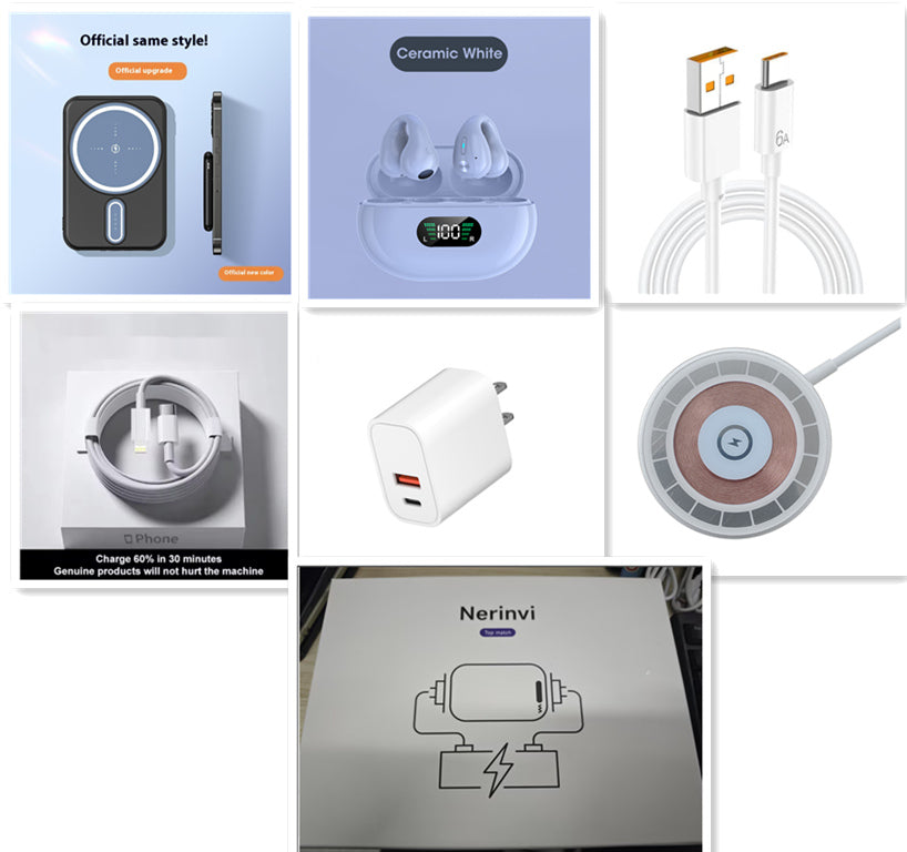 MagSafe Magnetic Wireless Power Bank – 5000mAh Portable Charger for iPhone