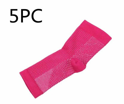 Anti-Fatigue Compression Foot Sleeves for Men & Women – Ankle Support Socks