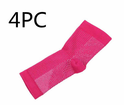 Anti-Fatigue Compression Foot Sleeves for Men & Women – Ankle Support Socks