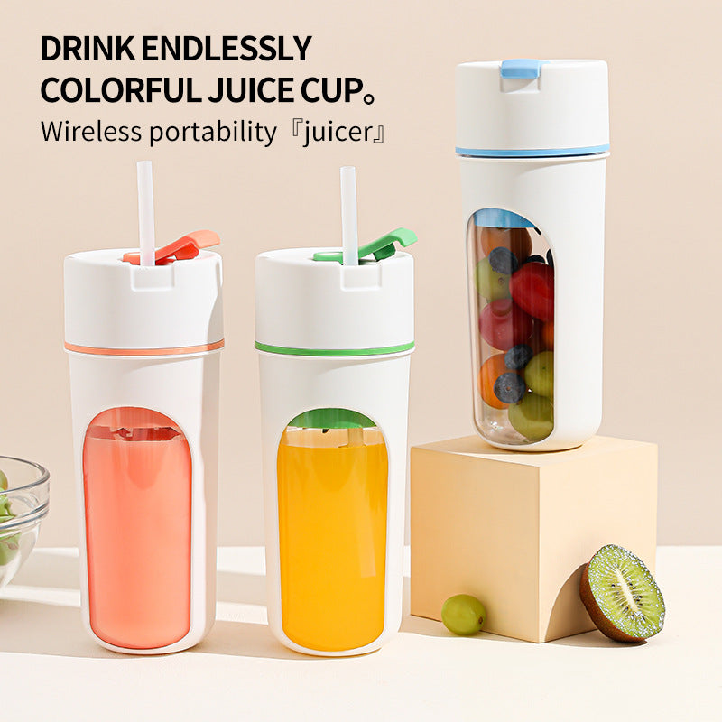 Wireless Portable Blender – USB Rechargeable Personal Juicer & Smoothie Maker