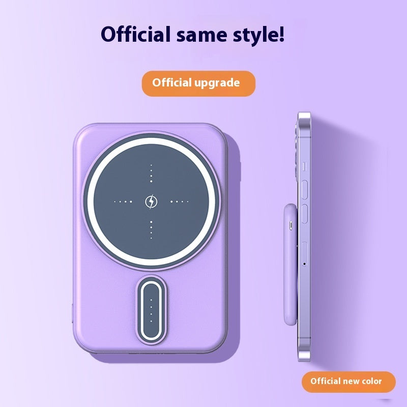 MagSafe Magnetic Wireless Power Bank – 5000mAh Portable Charger for iPhone