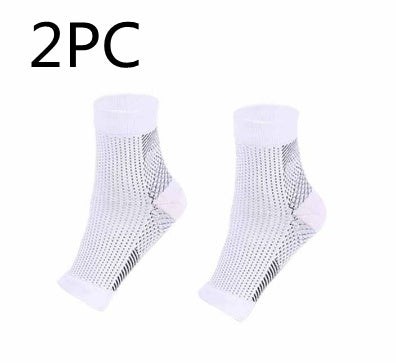 Anti-Fatigue Compression Foot Sleeves for Men & Women – Ankle Support Socks