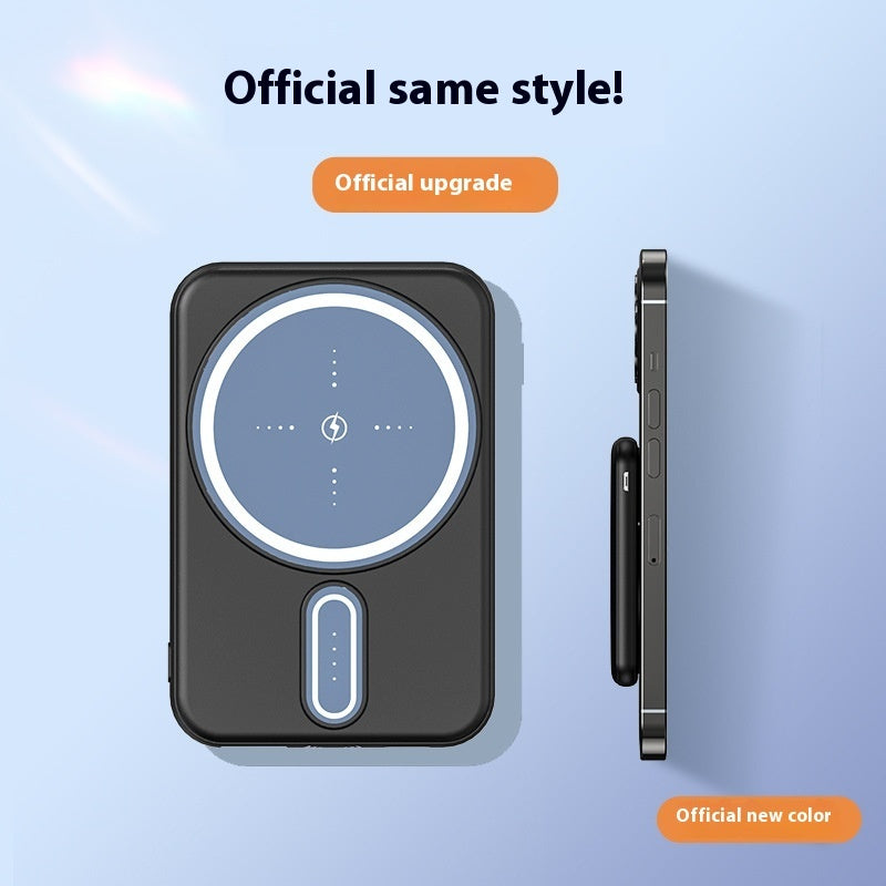 MagSafe Magnetic Wireless Power Bank – 5000mAh Portable Charger for iPhone