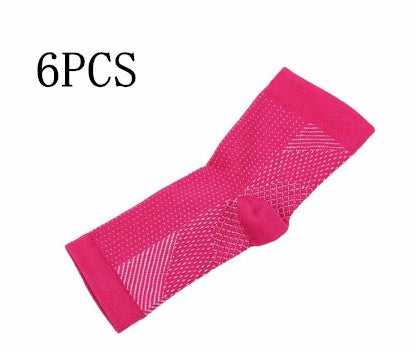 Anti-Fatigue Compression Foot Sleeves for Men & Women – Ankle Support Socks